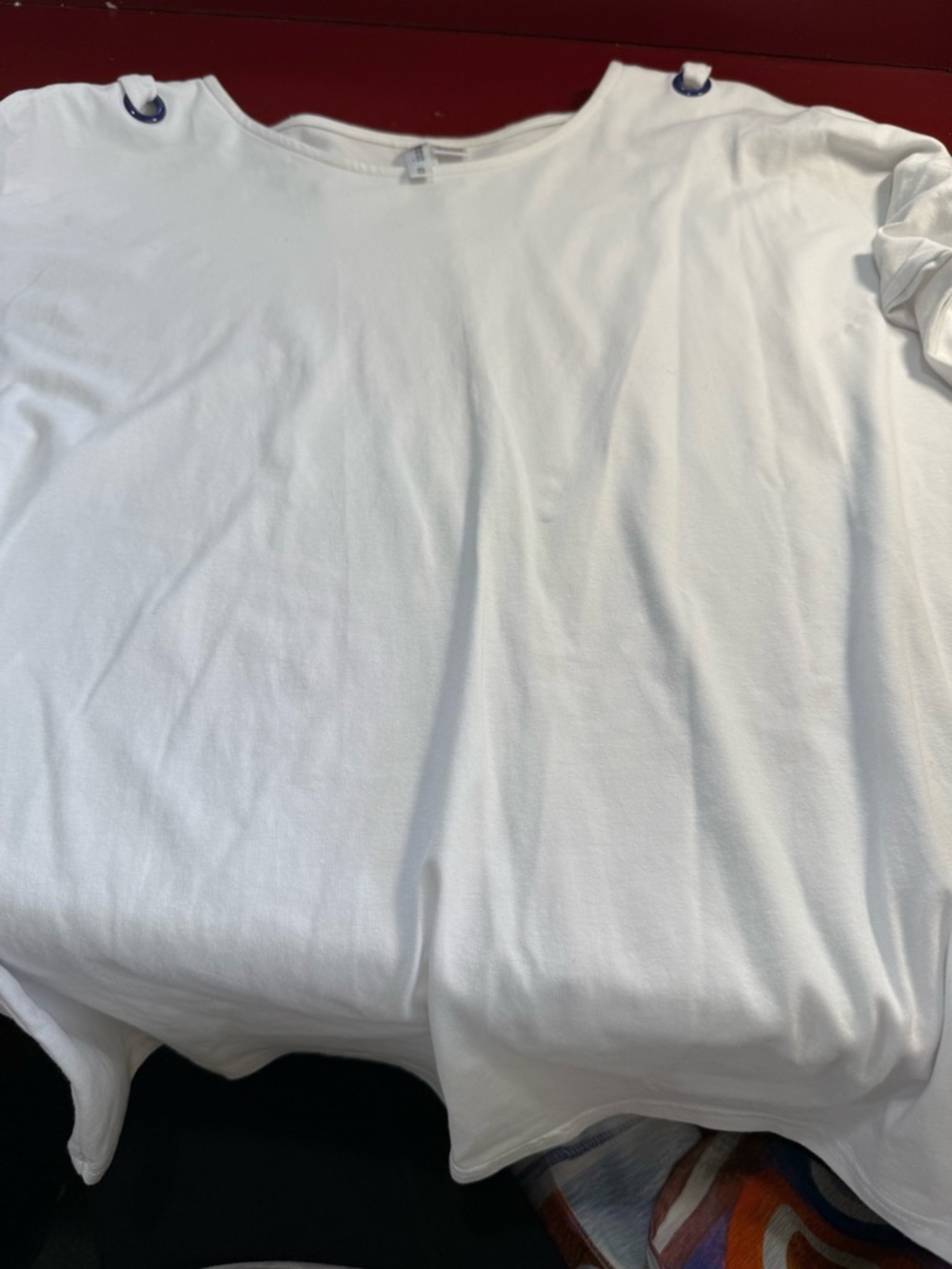 White Boatneck Top - Simple Classic